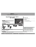 Metra Electronics 99-7346B Installation Instructions Manual preview