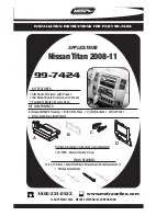 Metra Electronics 99-7424 Installation Instructions Manual preview