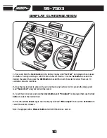 Preview for 12 page of Metra Electronics 99-7503 Installation Instructions Manual