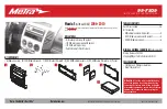 Preview for 1 page of Metra Electronics 99-7509 Installation Instructions Manual