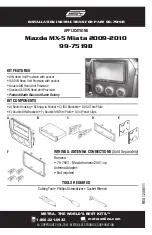 Metra Electronics 99-7519B Installation Instructions Manual preview