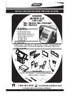 Metra Electronics 99-7604 Installation Instructions Manual preview