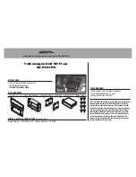 Metra Electronics 99-9013HG Installation Instructions Manual предпросмотр