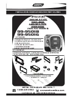 Preview for 1 page of Metra Electronics 99-9501B Installation Instructions Manual