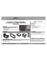 Metra Electronics 99-9605B Installation Instructions Manual предпросмотр