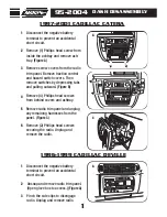 Preview for 3 page of Metra Electronics CADILLAC 95-2004 Installation Instructions Manual