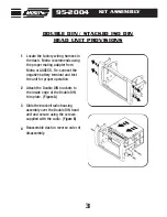 Preview for 5 page of Metra Electronics CADILLAC 95-2004 Installation Instructions Manual