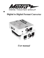 Metra Electronics CS-D2D User Manual предпросмотр