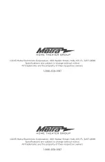 Предварительный просмотр 8 страницы Metra Electronics CS-HDC5EXTS User Manual