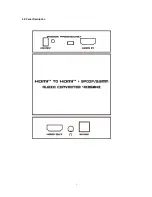 Предварительный просмотр 4 страницы Metra Electronics CS-HDMABO3 User Manual