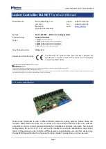 Предварительный просмотр 4 страницы Metra Electronics ELS NET LC08 Technical Manual