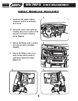 Preview for 3 page of Metra Electronics HONDA RIDGELINE 99-7870G Installation Instructions Manual