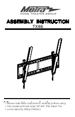 Предварительный просмотр 1 страницы Metra Electronics TX86 Assembly Instructions Manual