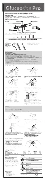 METRADO Gluceofine Pro Instruction Manual preview