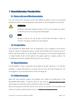 Предварительный просмотр 3 страницы metraTec QuasarMR1 Technical Documentation Manual