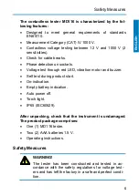 Предварительный просмотр 5 страницы METREL 20992336 Operating Instructions Manual