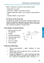 Предварительный просмотр 39 страницы METREL 20992336 Operating Instructions Manual