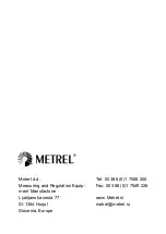 Предварительный просмотр 44 страницы METREL 20992336 Operating Instructions Manual