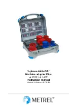 METREL 3-phase AktivGT/Machine adapter Plus A 1322 Instruction Manual предпросмотр