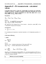 Preview for 72 page of METREL EurotestPV Lite Instruction Manual