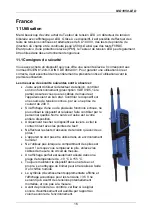 Preview for 16 page of METREL MD 1050 Operating Instructions Manual