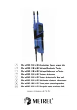 Preview for 1 page of METREL MD 1150 Manual