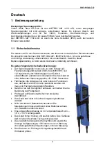 Preview for 4 page of METREL MD 1150 Manual