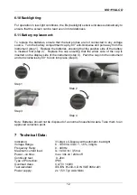 Preview for 12 page of METREL MD 1150 Manual