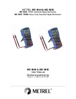 METREL MD 9040 User Manual предпросмотр