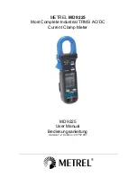 METREL MD 9225 User Manual preview