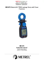 METREL MD 9273 Instruction Manual preview