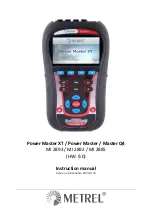 METREL MI 2885 Manual preview