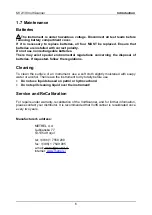 Preview for 6 page of METREL VoltScanner MI 2130 User Manual