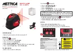 Preview for 9 page of Metrica BRAVO 61360 Instruction Manual