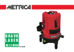 Metrica BRAVO LASER SQ 2.0 Manual preview