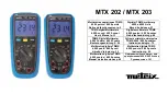 Metrix MTX 202 User Manual preview