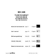 Metrix MX 24B User Manual preview