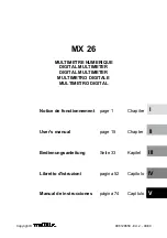 Metrix MX 26 Manual preview