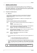 Preview for 12 page of Metrix MX 406B User Manual