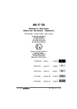 Metrix MX 57 EX User Manual preview