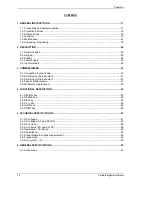 Preview for 4 page of Metrix MX 58HD User Manual