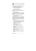 Preview for 3 page of Metrix MX 670 User Manual