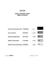 Metrix OX 530 User Manual preview