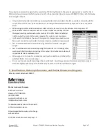 Preview for 7 page of Metrix ST5484E Manual