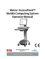 Preview for 1 page of Metro DataVac AccessPoint Operator'S Manual