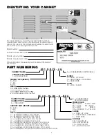 Предварительный просмотр 4 страницы Metro DataVac C5 1 Series Instructions For Use Manual