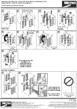 Предварительный просмотр 3 страницы Metro DataVac CBC11C Assembly Instructions