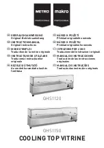 Metro DataVac GHS1120 Instruction Manual предпросмотр