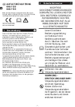 Предварительный просмотр 2 страницы Metro DataVac GHS1120 Instruction Manual