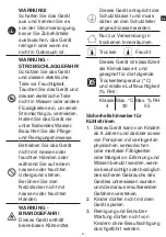 Предварительный просмотр 3 страницы Metro DataVac GHS1120 Instruction Manual